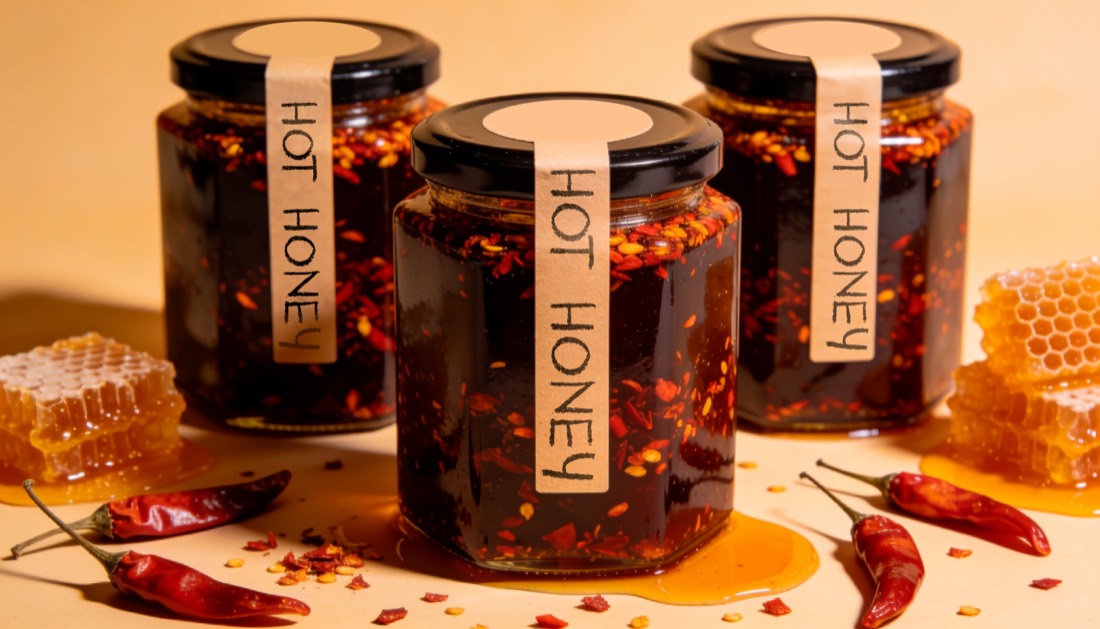 Línea de sabores hot honey