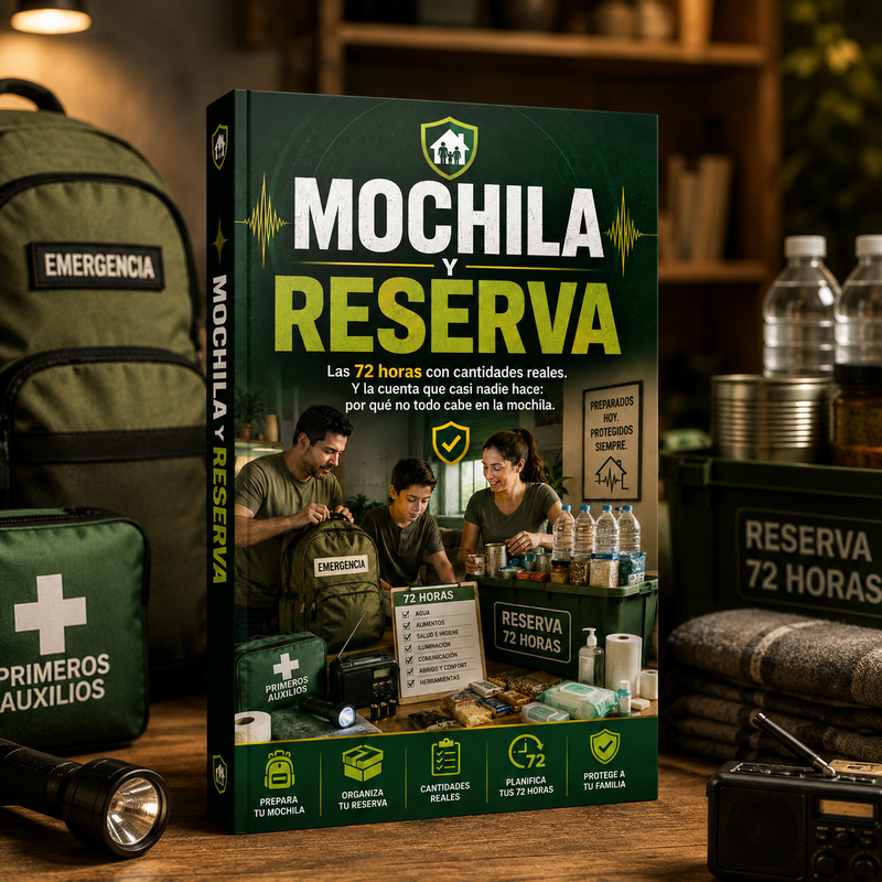 Mochila y Reserva 72 horas