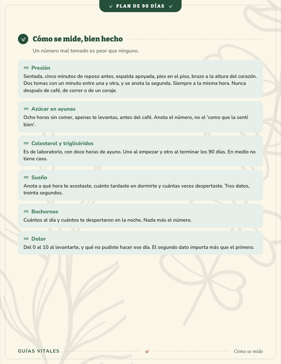 Plan de 90 Días — 6 protocolos por padecimiento