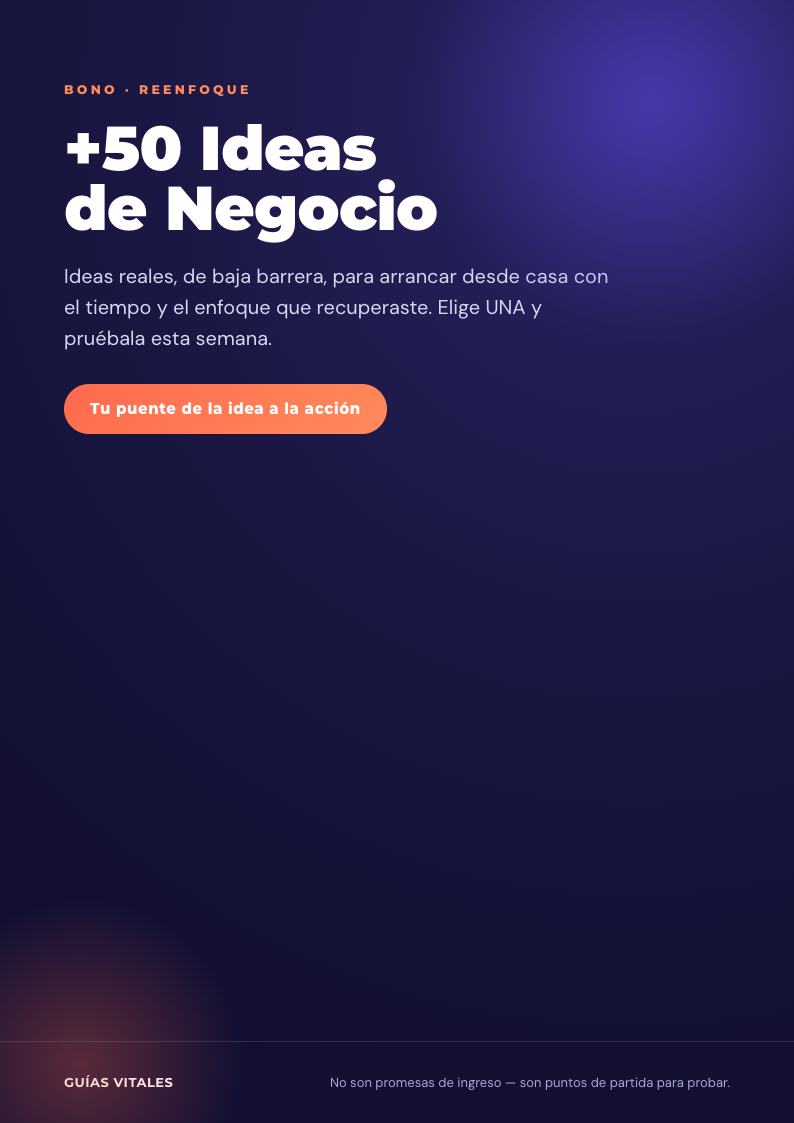 +50 Ideas de Negocio