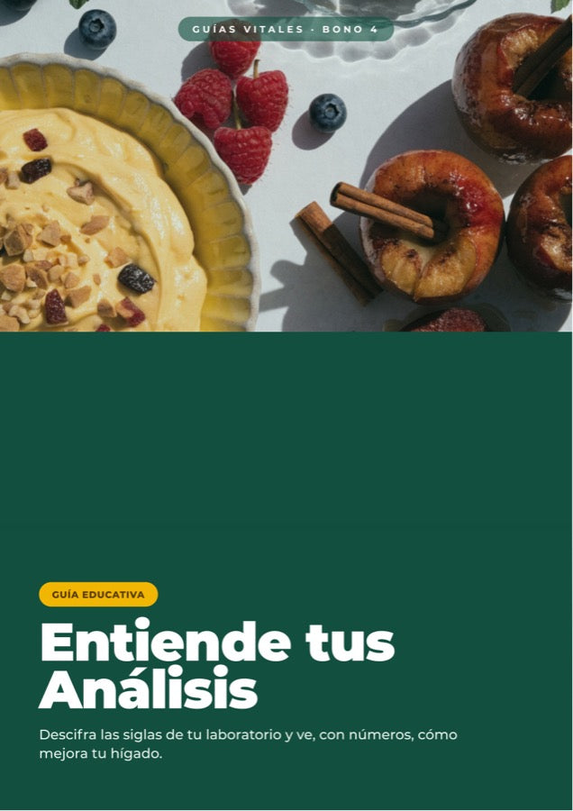 Entiende tus Análisis